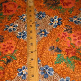 Vintage Pattern 33372 - Orange Floral