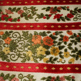 Vintage Pattern - Chateau Red
